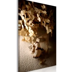 Kunstdruck auf Leinwand 'Humming Seashell Vertical'
