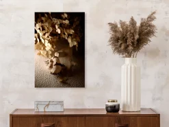 Kunstdruck auf Leinwand 'Humming Seashell Vertical'