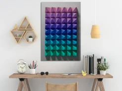 Kunstdruck auf Leinwand 'Immobility Vertical'