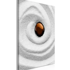 Kunstdruck auf Leinwand 'Karesansui Vertical'