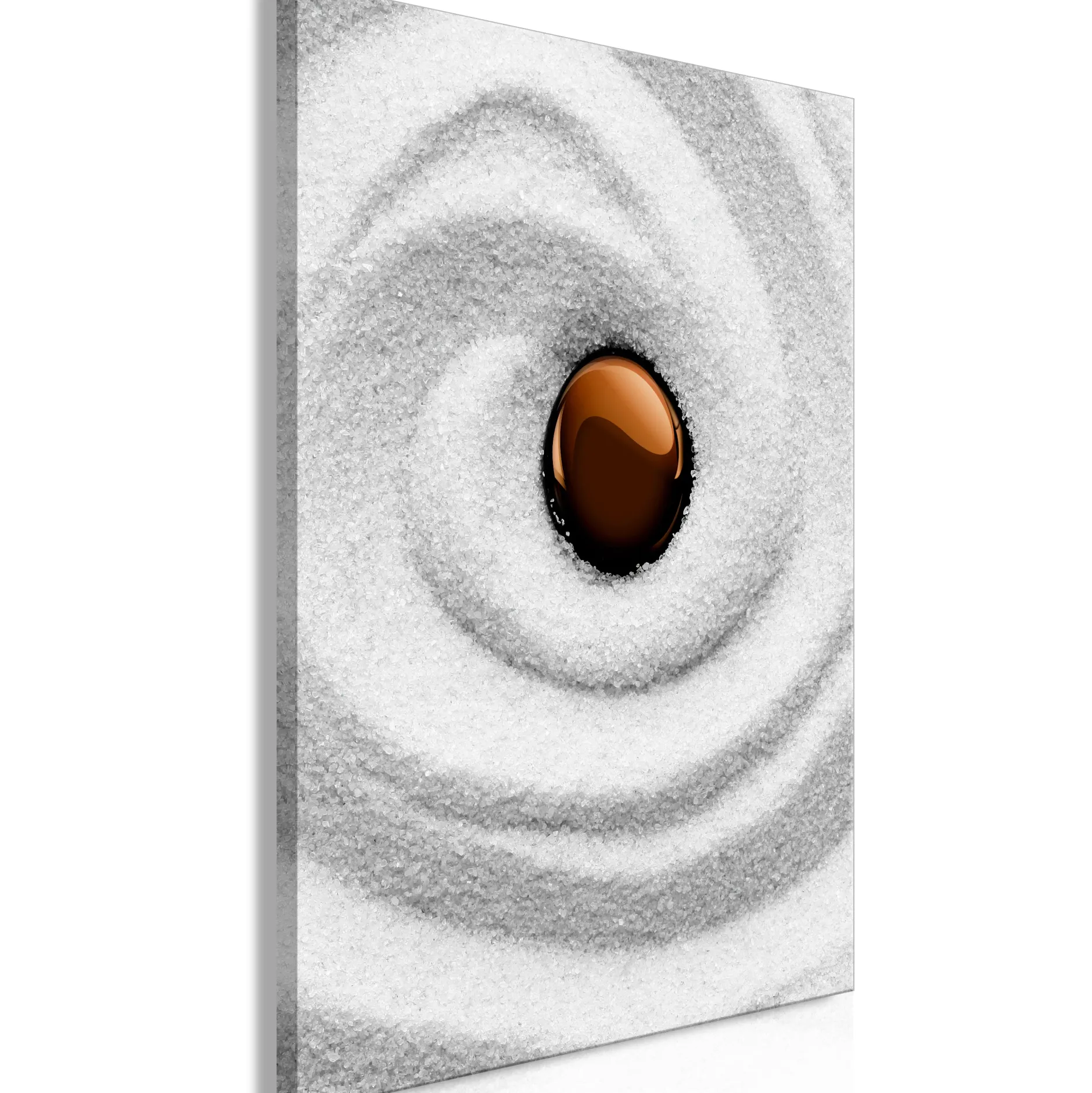 Kunstdruck auf Leinwand 'Karesansui Vertical'