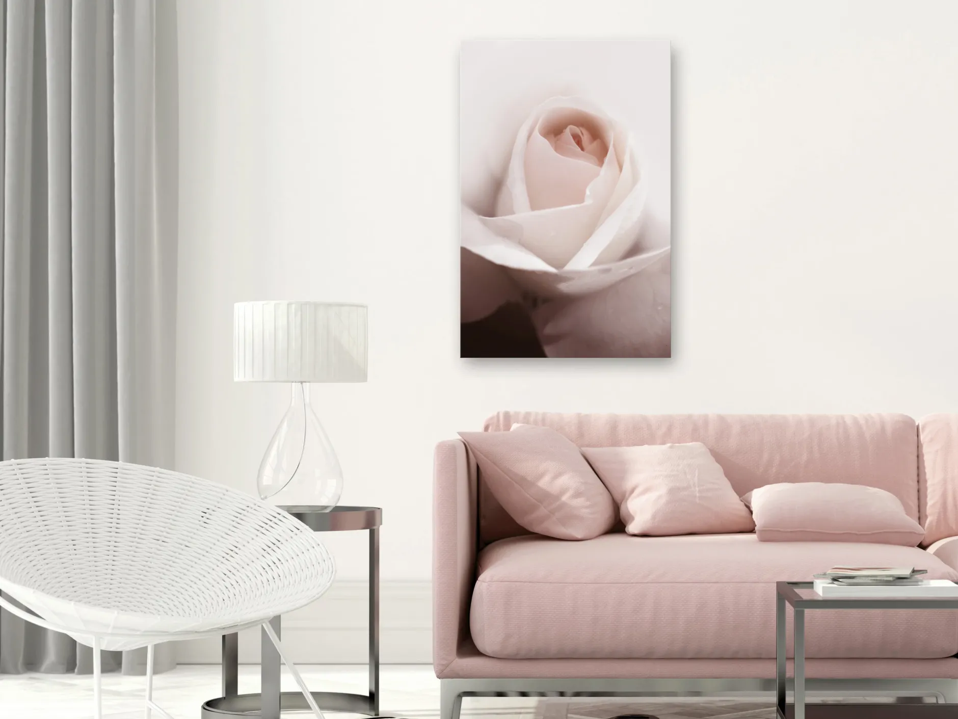 Kunstdruck auf Leinwand 'Level of Feelings Vertical'