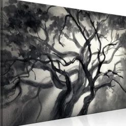 Kunstdruck auf Leinwand 'Lighted Branches Wide'