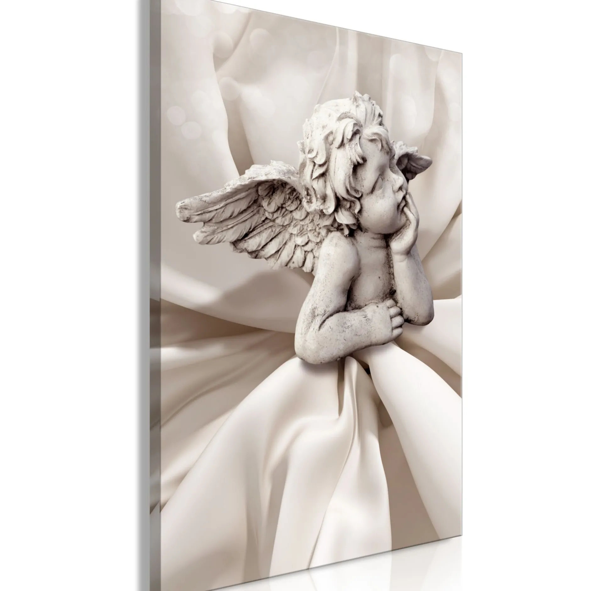 Kunstdruck auf Leinwand 'Love Thoughts (1 Part) Vertical'