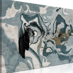 Kunstdruck auf Leinwand 'Marbled Reflection Wide'