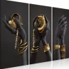 Kunstdruck auf Leinwand 'Midass Touch (3-teilig)'