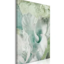 Kunstdruck auf Leinwand 'Mint Fog Vertical'