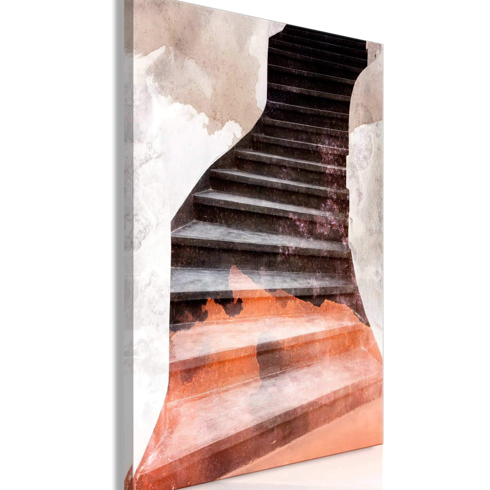 Kunstdruck auf Leinwand 'Next Step Vertical'