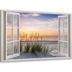Kunstdruck auf Leinwand 'Pane Glow'