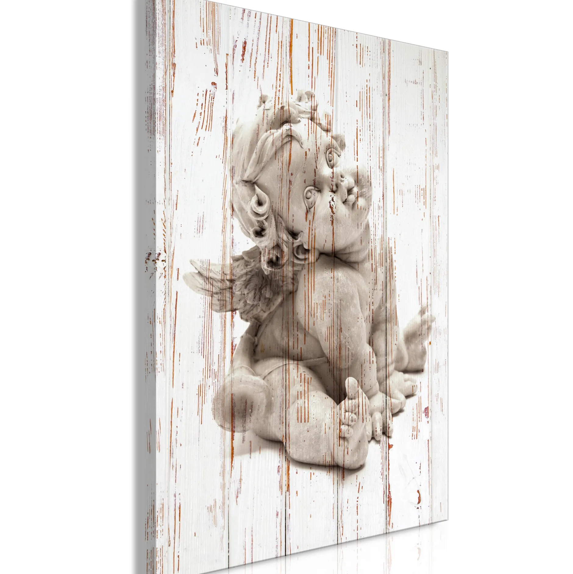 Kunstdruck auf Leinwand 'Pensive Cupid Vertical'