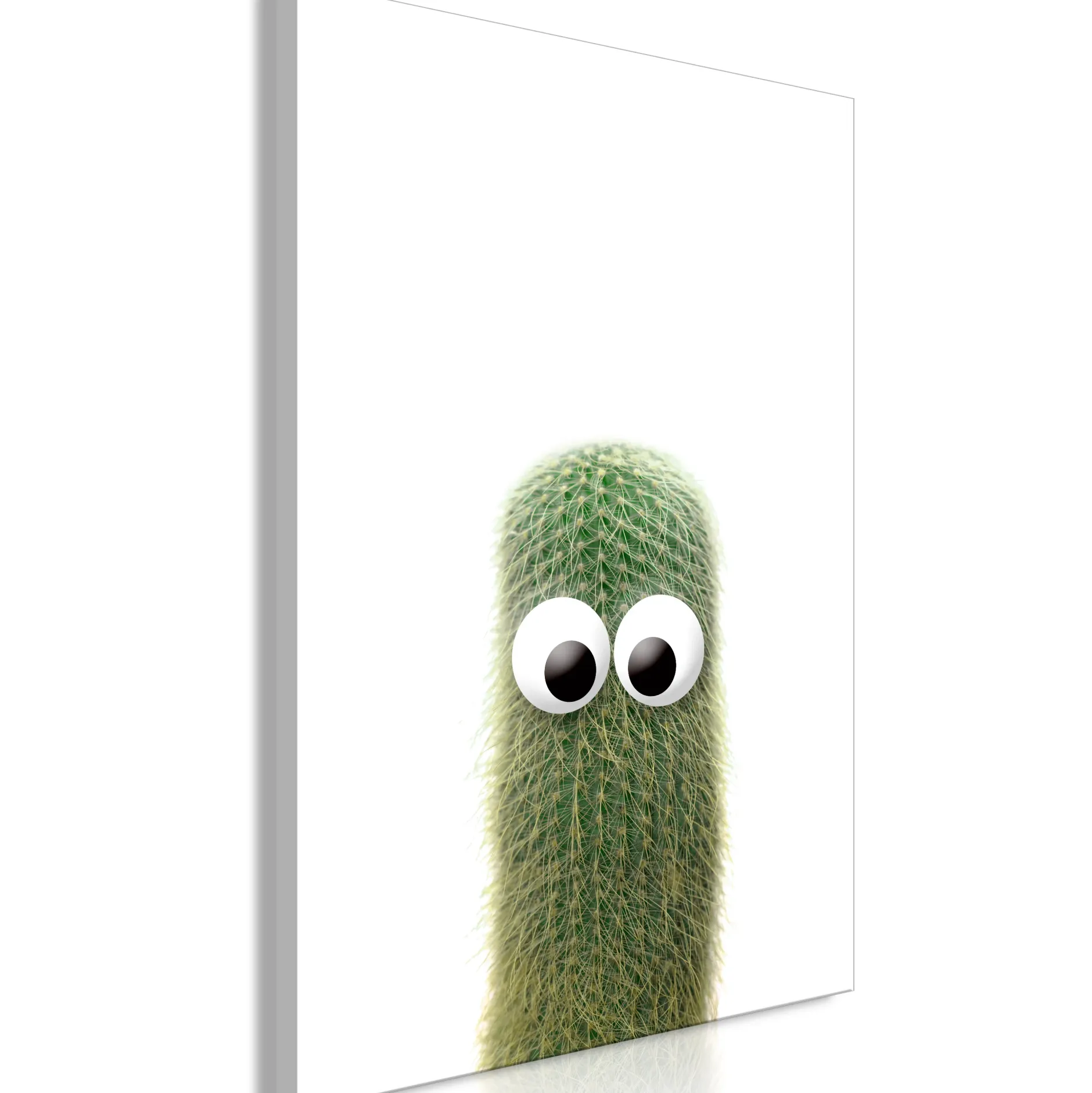 Kunstdruck auf Leinwand 'Prickly Friend Vertical'