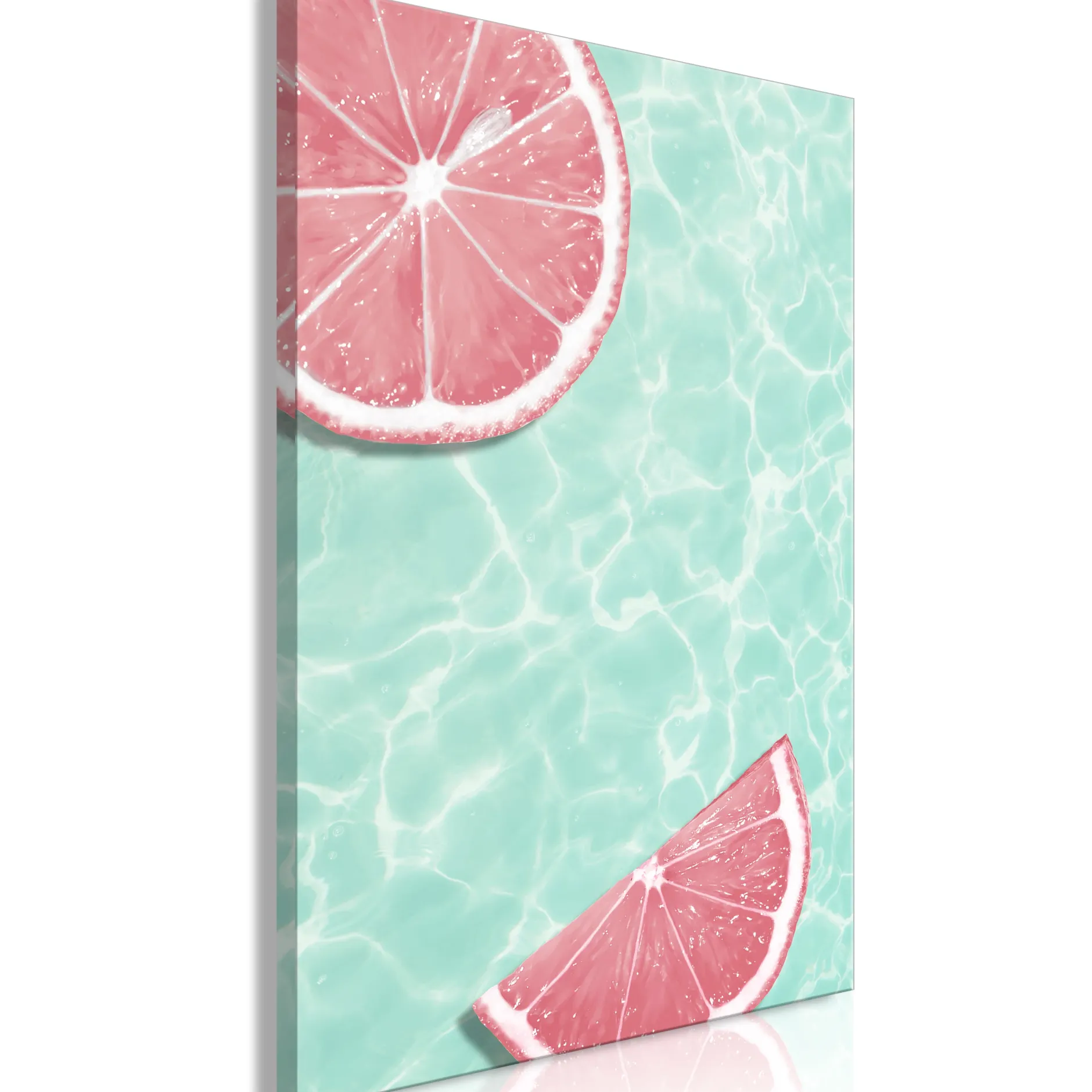 Kunstdruck auf Leinwand 'Refreshing Deep Vertical'