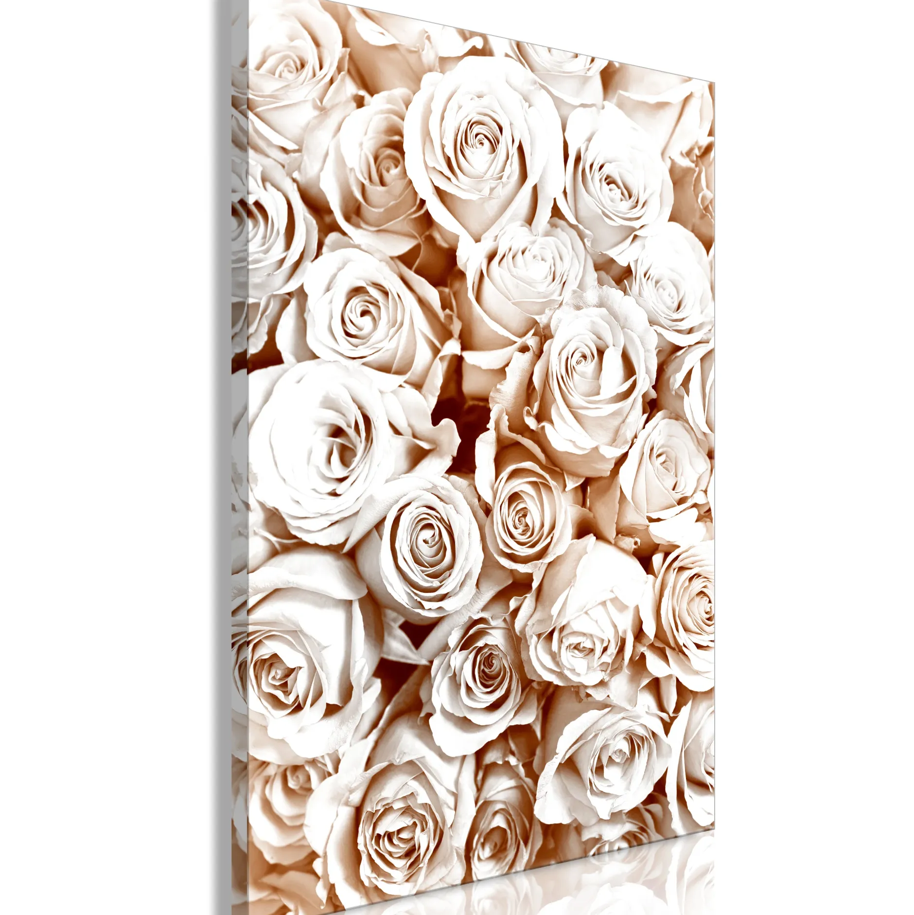 Kunstdruck auf Leinwand 'Rose Garden Vertical'