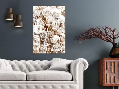 Kunstdruck auf Leinwand 'Rose Garden Vertical'