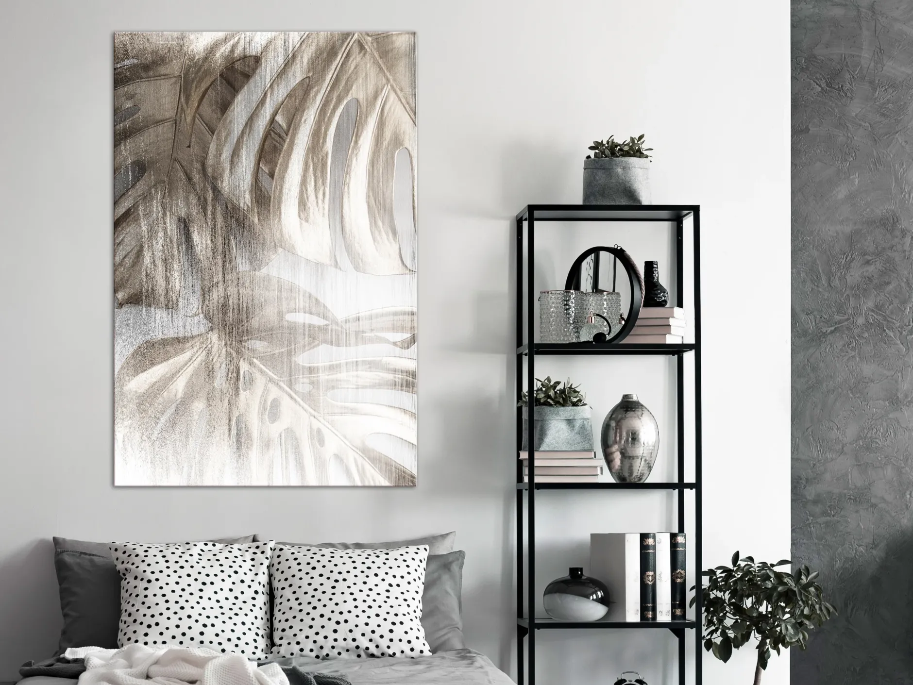 Kunstdruck auf Leinwand 'Rough Nature Vertical'