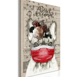 Kunstdruck auf Leinwand 'Rufio Vertical'