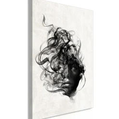 Kunstdruck auf Leinwand 'Scattered Thoughts Vertical'