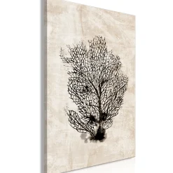 Kunstdruck auf Leinwand 'Sea Fan Vertical'