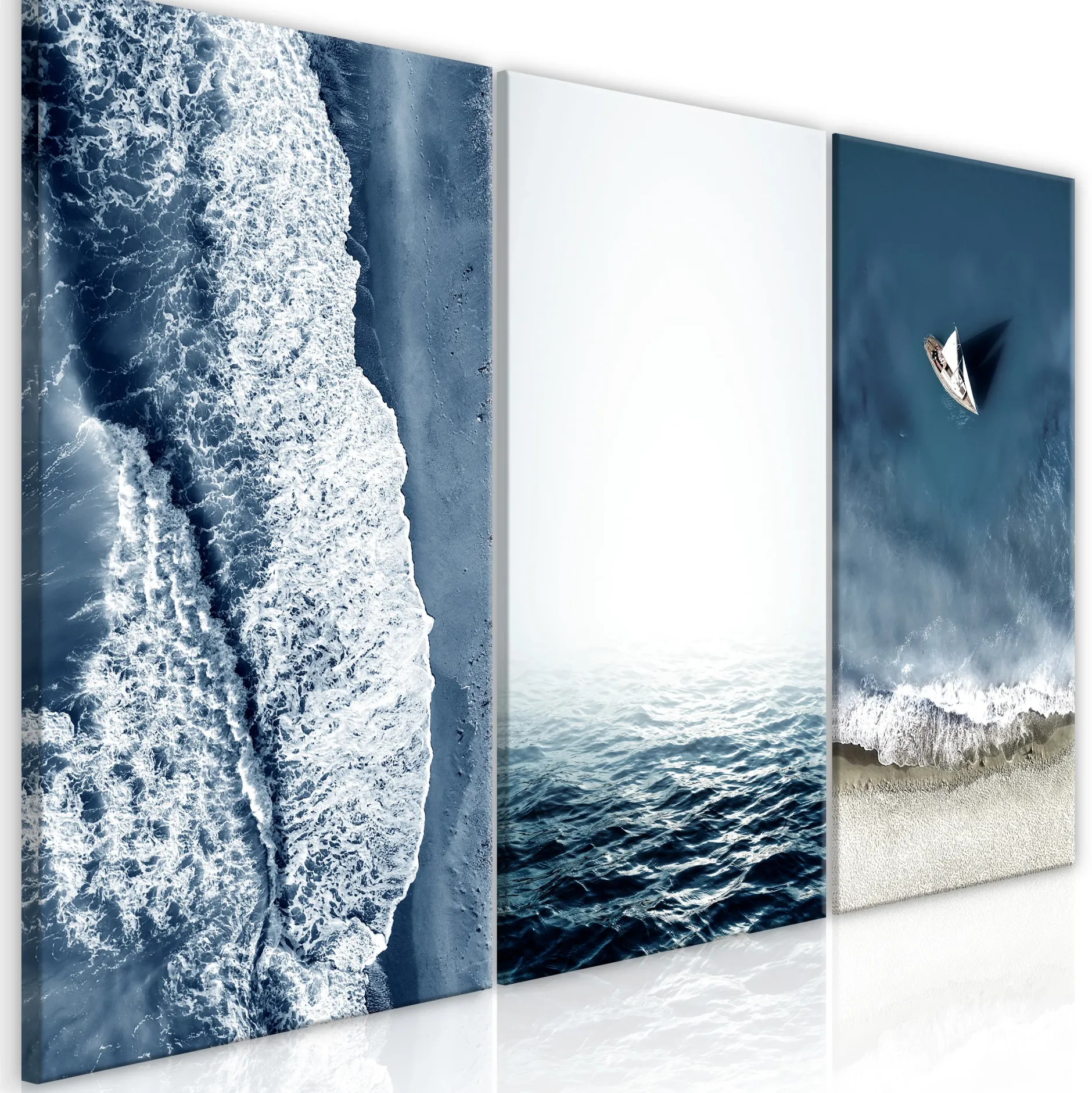 Kunstdruck auf Leinwand 'Seascape (Collection)'