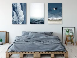 Kunstdruck auf Leinwand 'Seascape (Collection)'