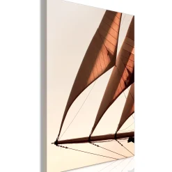 Kunstdruck auf Leinwand 'Sea Wind Vertical'