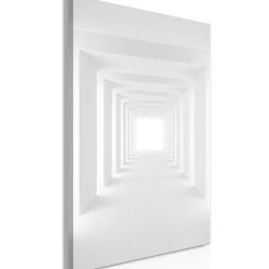 Kunstdruck auf Leinwand 'Shadow Tunnel Vertical'
