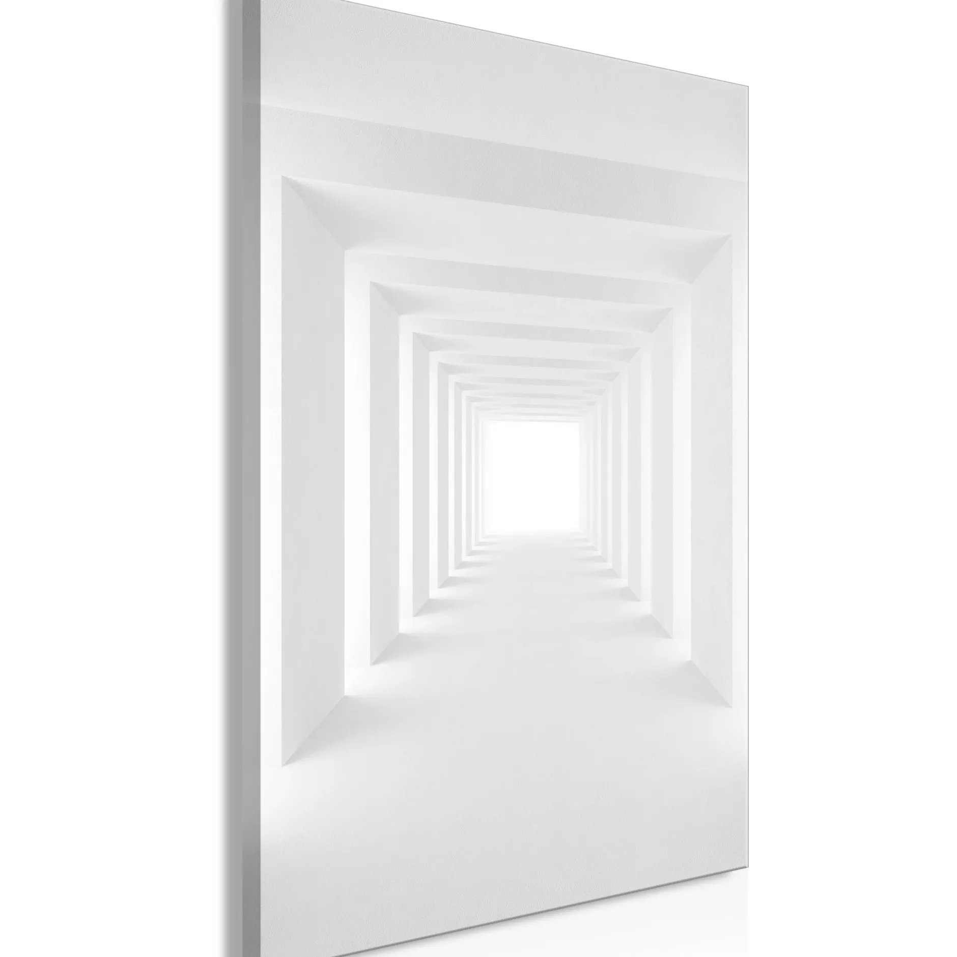 Kunstdruck auf Leinwand 'Shadow Tunnel Vertical'