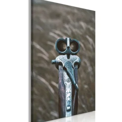 Kunstdruck auf Leinwand 'Shotgun Vertical'