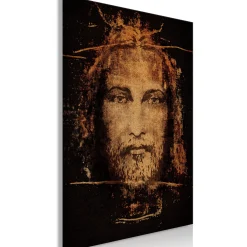 Kunstdruck auf Leinwand 'Shroud of Turin Vertical'
