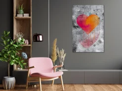 Kunstdruck auf Leinwand 'Sincere Confession Vertical'