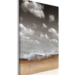 Kunstdruck auf Leinwand 'Sky Wave Vertical'