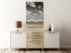 Kunstdruck auf Leinwand 'Sky Wave Vertical'