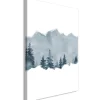 Kunstdruck auf Leinwand 'Slice of Siberia Vertical'