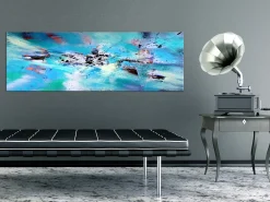 Kunstdruck auf Leinwand 'Snow Fun Narrow'