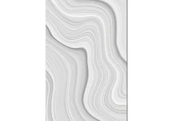 Kunstdruck auf Leinwand 'Snowdrift Vertical'