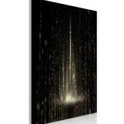 Kunstdruck auf Leinwand 'Snowstorm Vertical'