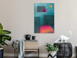 Kunstdruck auf Leinwand 'Solar Clearances Vertical'