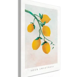 Kunstdruck auf Leinwand 'Sour Sweetness Vertical'
