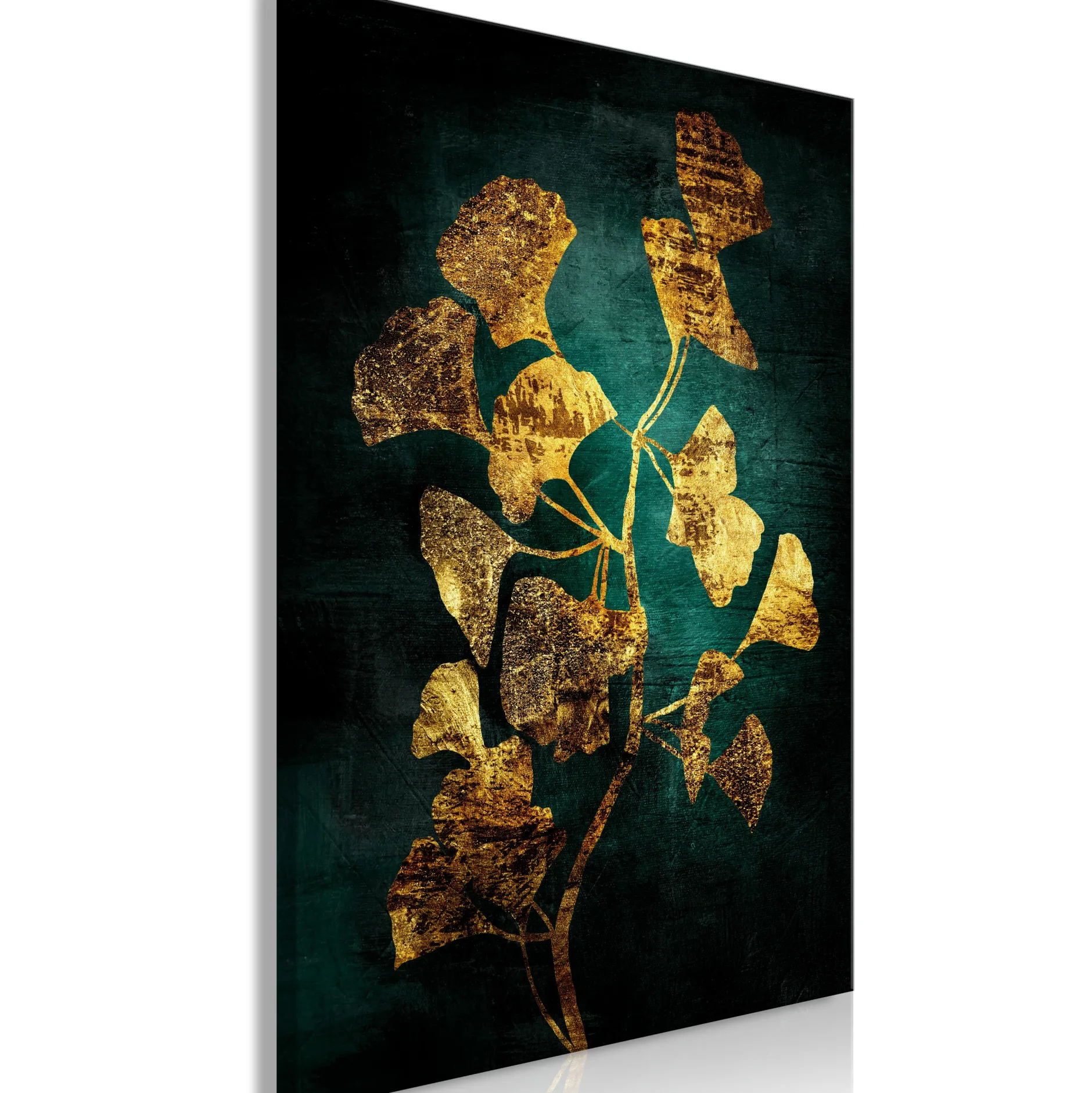 Kunstdruck auf Leinwand 'Spreading Glow Vertical'