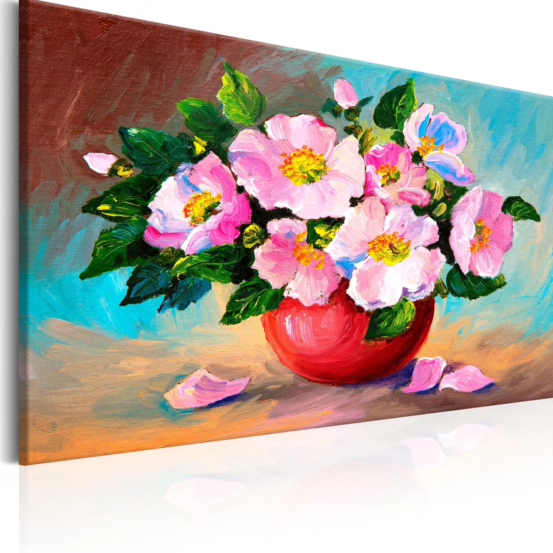 Kunstdruck auf Leinwand 'Spring Bunch'