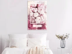 Kunstdruck auf Leinwand 'Spring Delicacy Vertical'