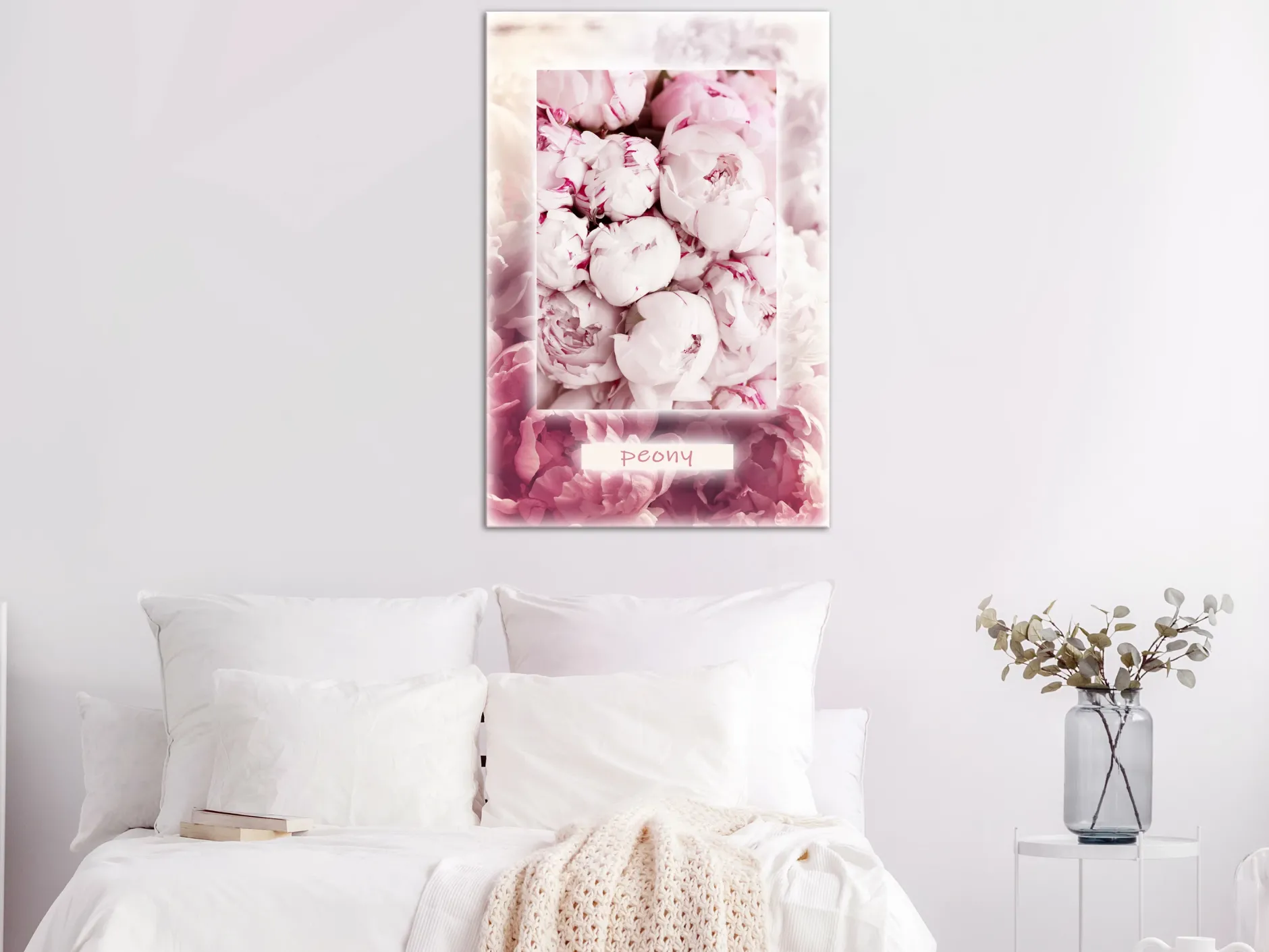 Kunstdruck auf Leinwand 'Spring Delicacy Vertical'