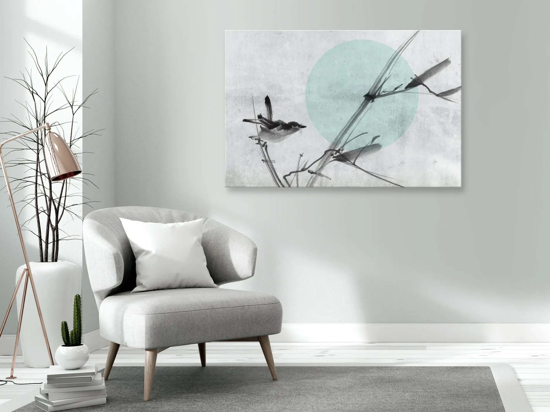 Kunstdruck auf Leinwand 'Spring Singing Wide'