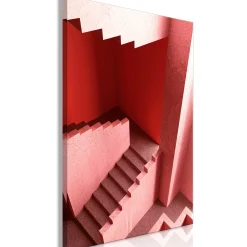 Kunstdruck auf Leinwand 'Stairs to Nowhere Vertical'