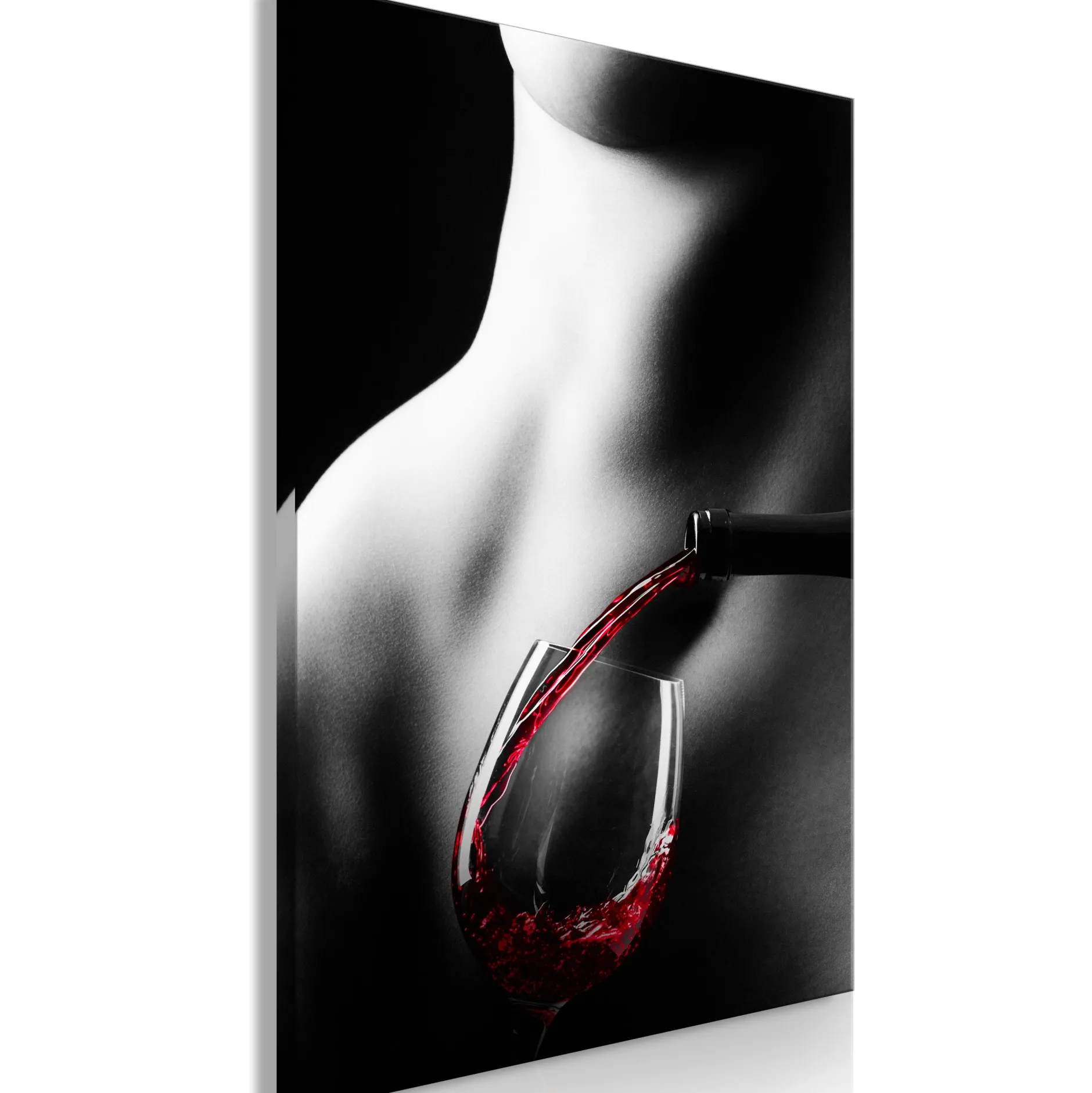Kunstdruck auf Leinwand 'Stimulate the Senses Vertical'