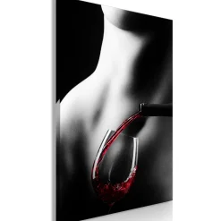 Kunstdruck auf Leinwand 'Stimulate the Senses Vertical'