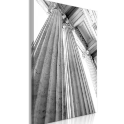 Kunstdruck auf Leinwand 'Stone Columns Vertical'
