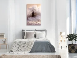 Kunstdruck auf Leinwand 'Storm Vertical'
