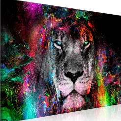 Kunstdruck auf Leinwand 'Sun of Africa Wide'
