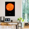 Kunstdruck auf Leinwand 'Sun Vertical'